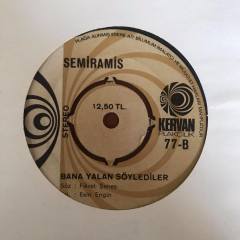 Semiramis Pekkan Bana Yalan Söylediler 45lik Plak