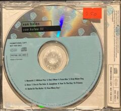 Van Halen Van Halen III Promo CD