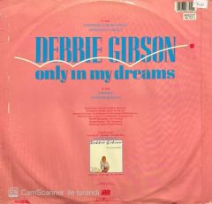 Debbie Gibson Only In My Dreams Maxi Single LP Plak