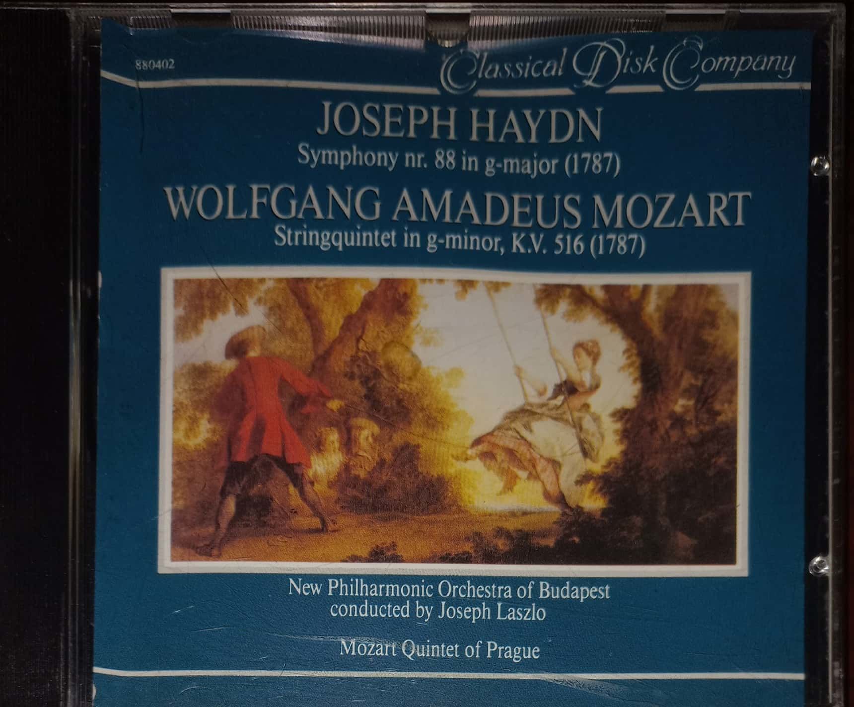 Joseph Haydn Wolfgang Amadeus Mozart CD