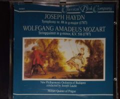 Joseph Haydn Wolfgang Amadeus Mozart CD