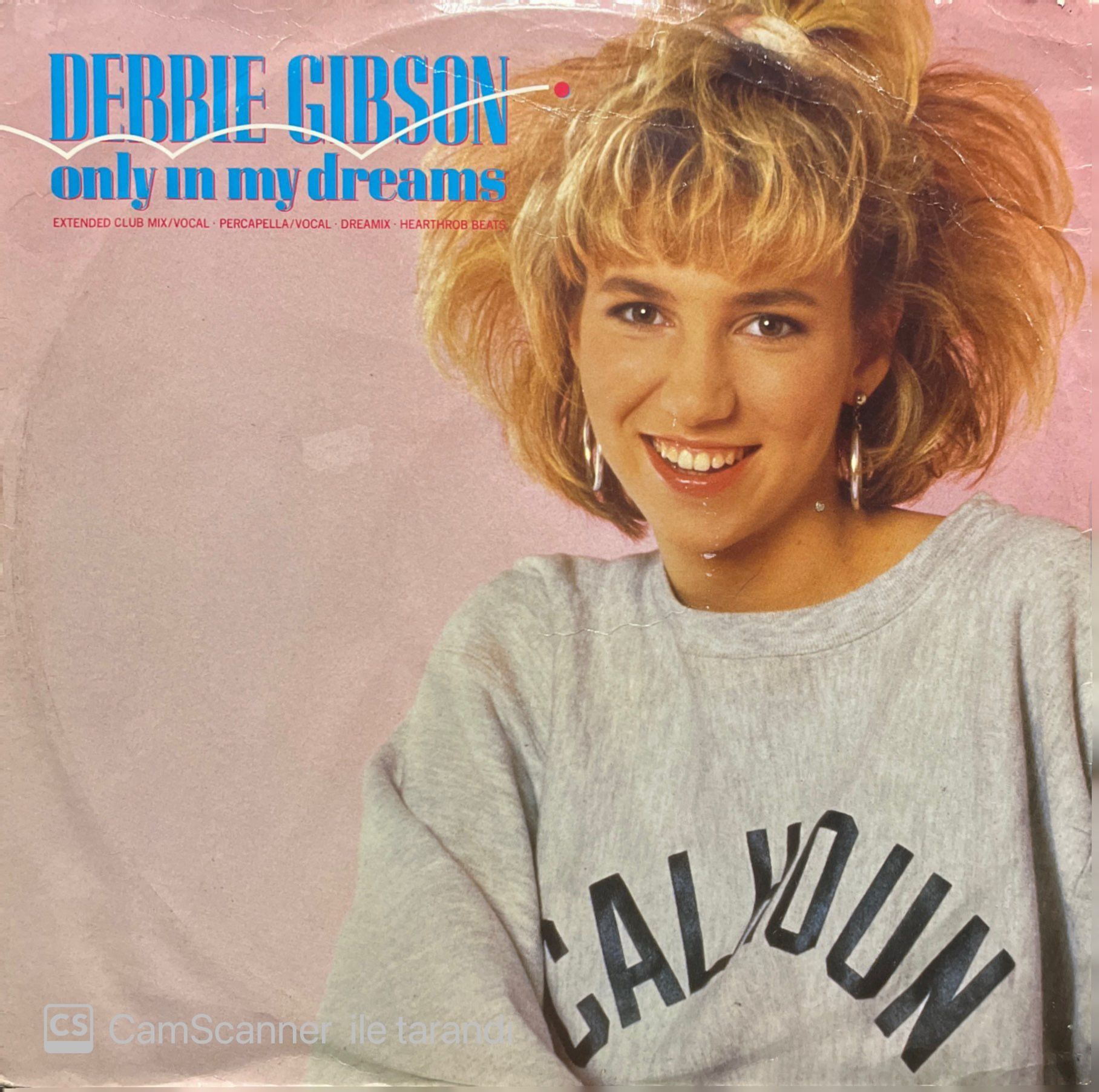 Debbie Gibson Only In My Dreams Maxi Single LP Plak