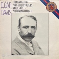 Elgar Davis Edward Andrew Enigma Variations LP Klasik Plak