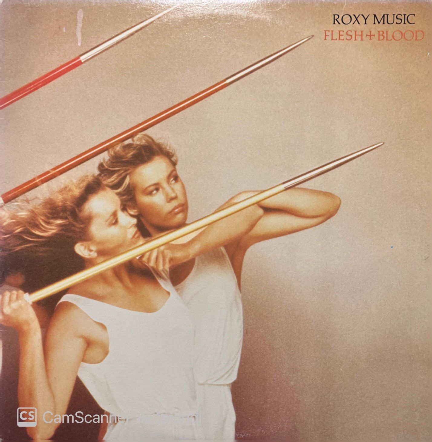 Roxy Music Flesh+Blood LP Plak