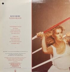 Roxy Music Flesh+Blood LP Plak