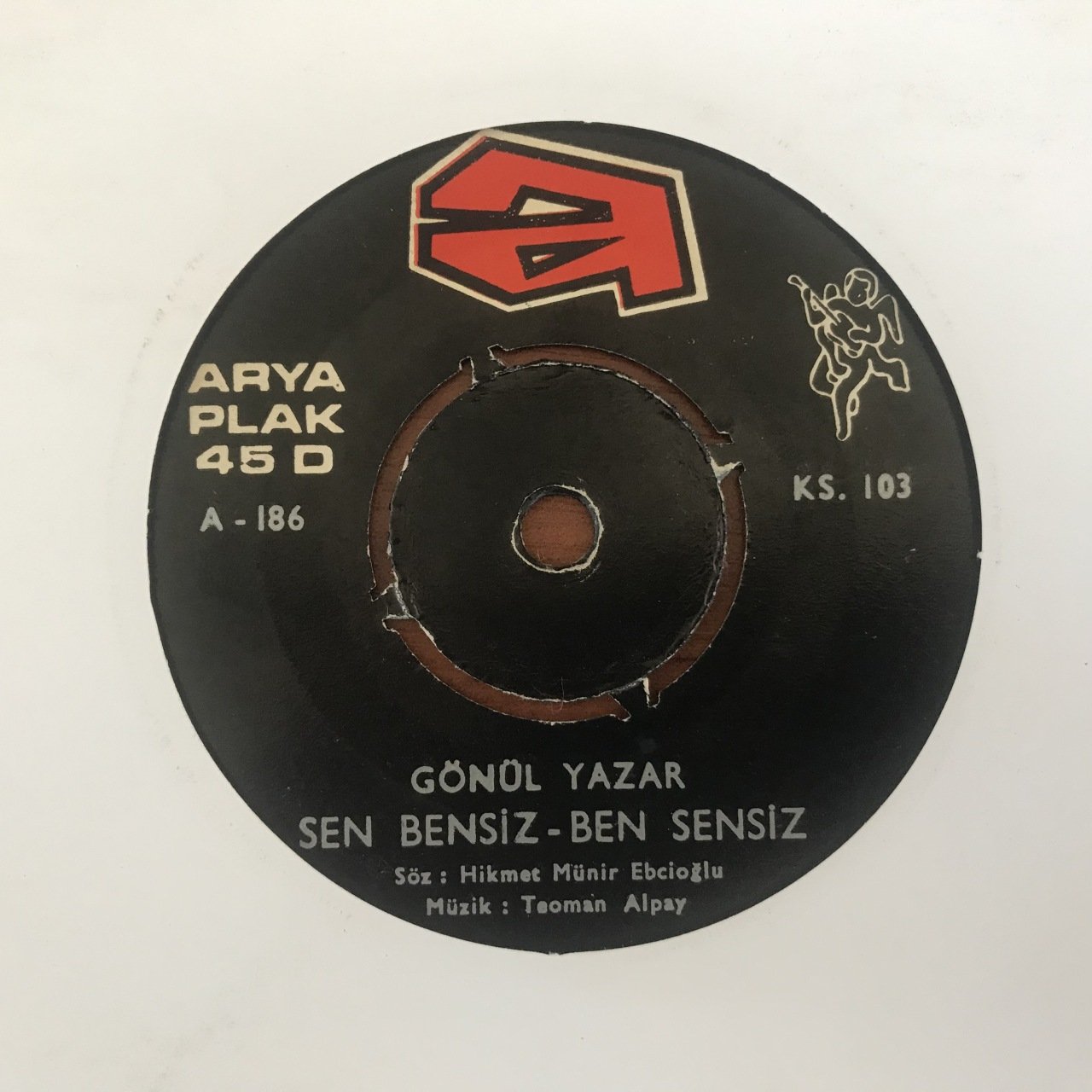 Gönül Yazar Sen Bensiz Ben Sensiz 45lik Plak