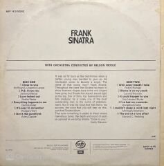 Frank Sinatra Close To You LP Plak