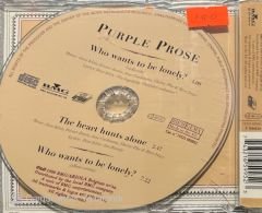 Purple Prose Who Wants To Be Lonely? Maxi Single CD