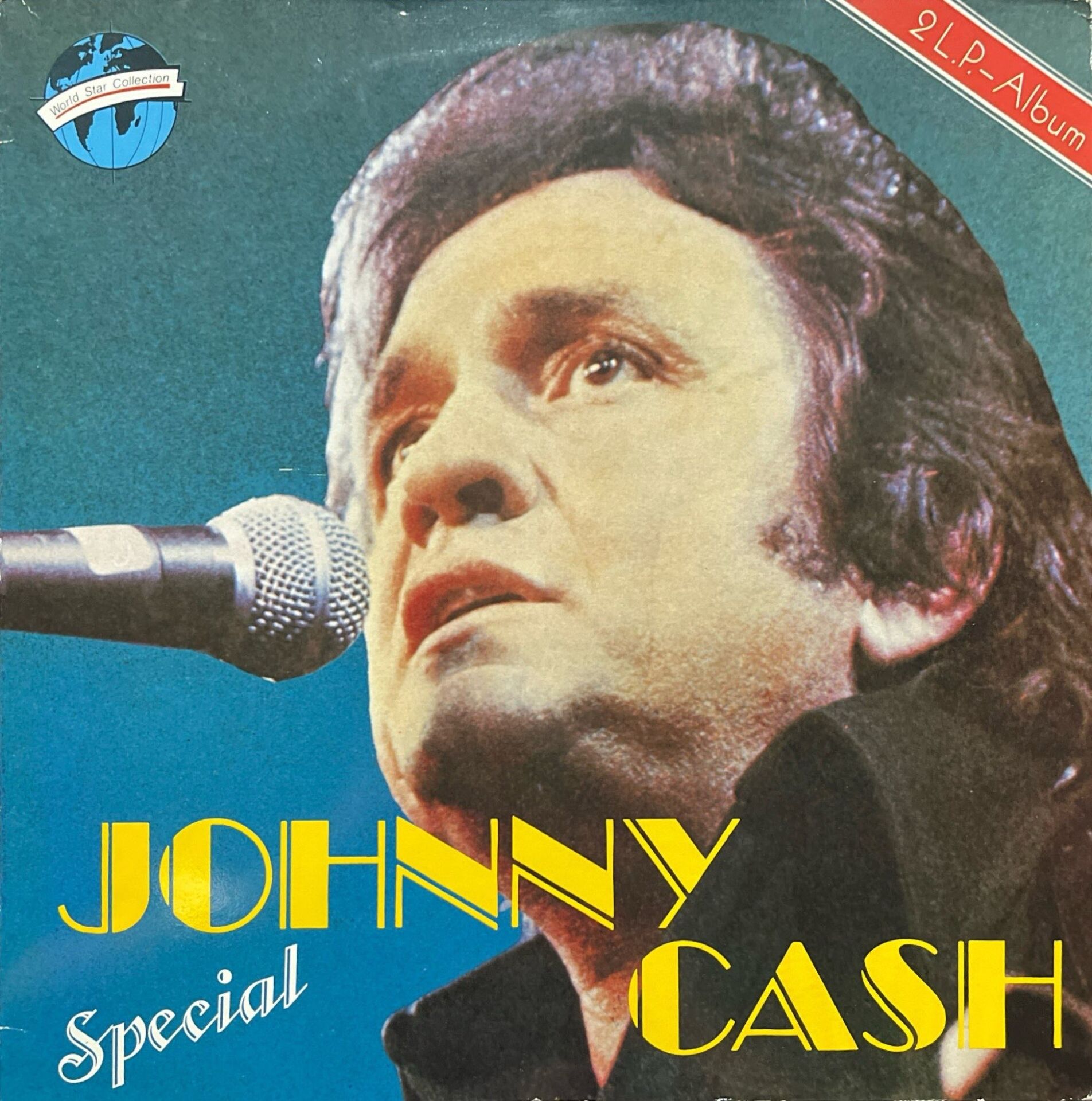 Johnny Cash Special Get Rhythm - Great Songs Of Double LP Plak