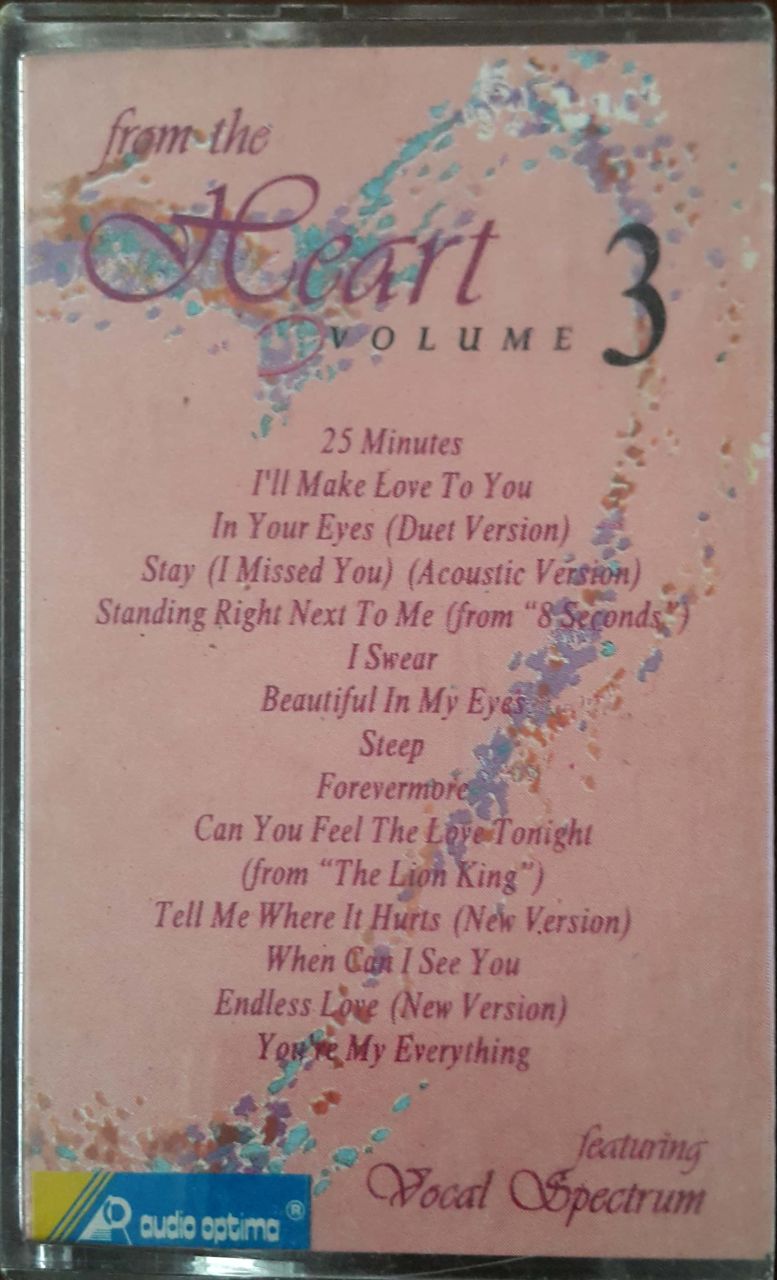 From The Heart Volume 3 Kaset
