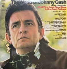 The World Of Johnny Cash Double LP Plak