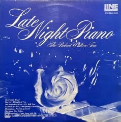Robert Walton Trio Late Night Piano LP Plak