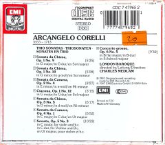 Corelli London Baroque CD