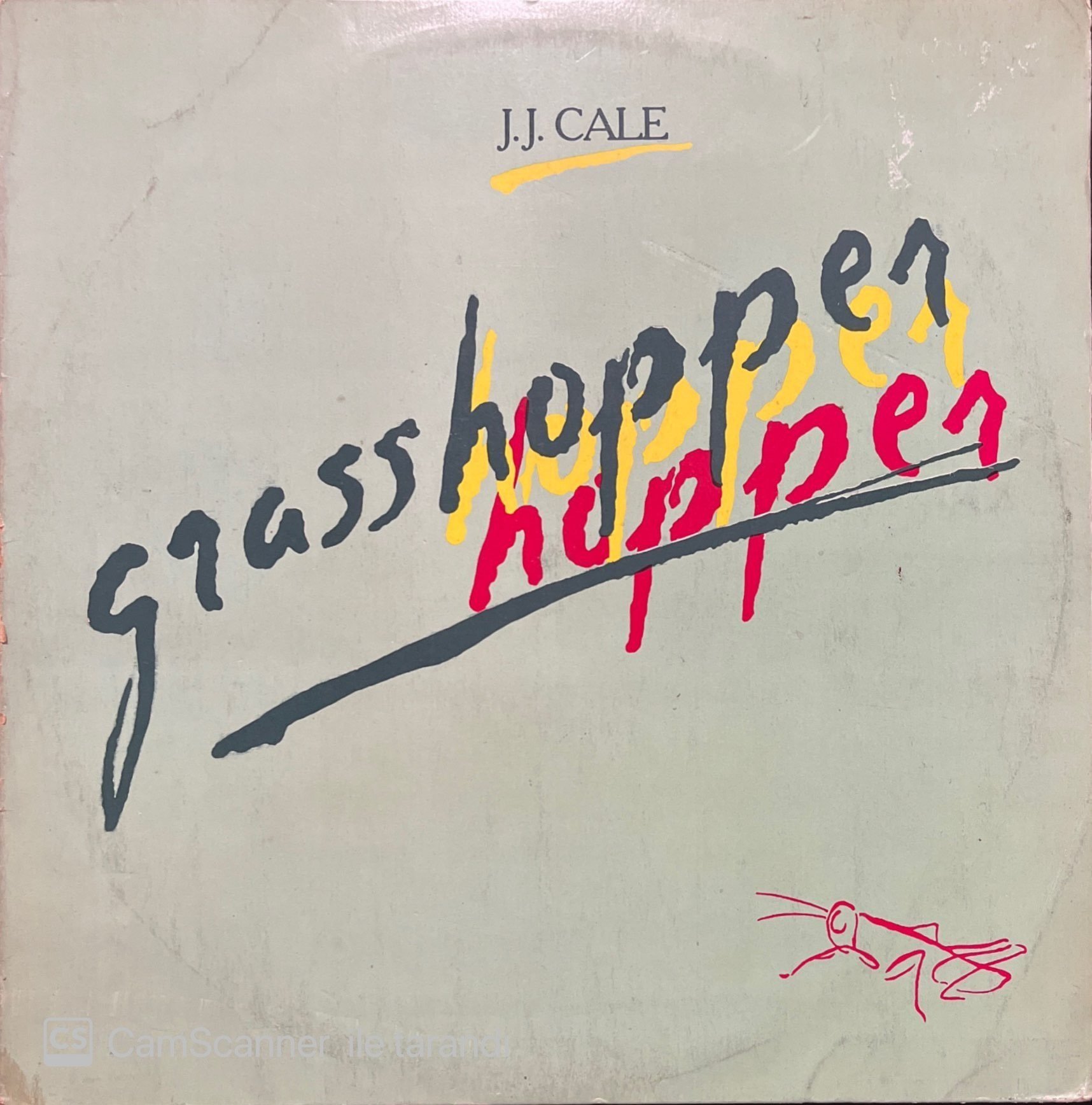 J.J. Cale Grasshopper LP Plak