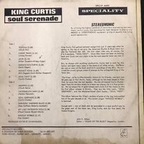 King Curtis Soul Serenade LP Plak