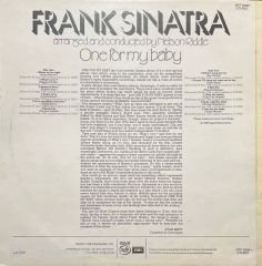 Frank Sinatra One For My Baby LP Plak