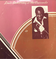 Louis Armstrong At The Crescendo Çift LP Plak