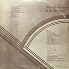 Louis Armstrong At The Crescendo Çift LP Plak