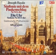 Joseph Haydn Sinfonie Mit Dem Paukenschlag LP Klasik Plak