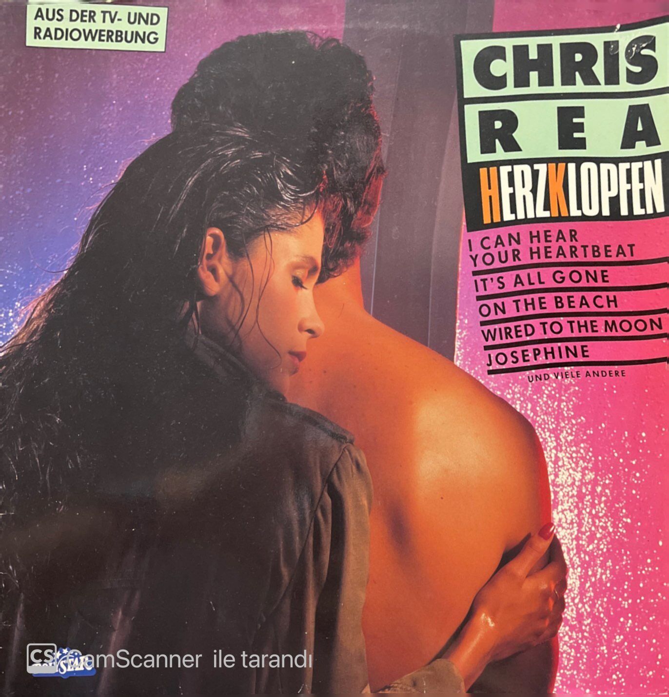 Chris Rea Herzklopfen LP Plak