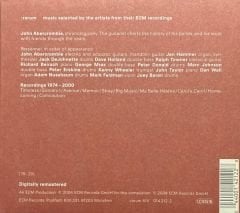 CD John Abercrombie Selected Recordings ECM CD