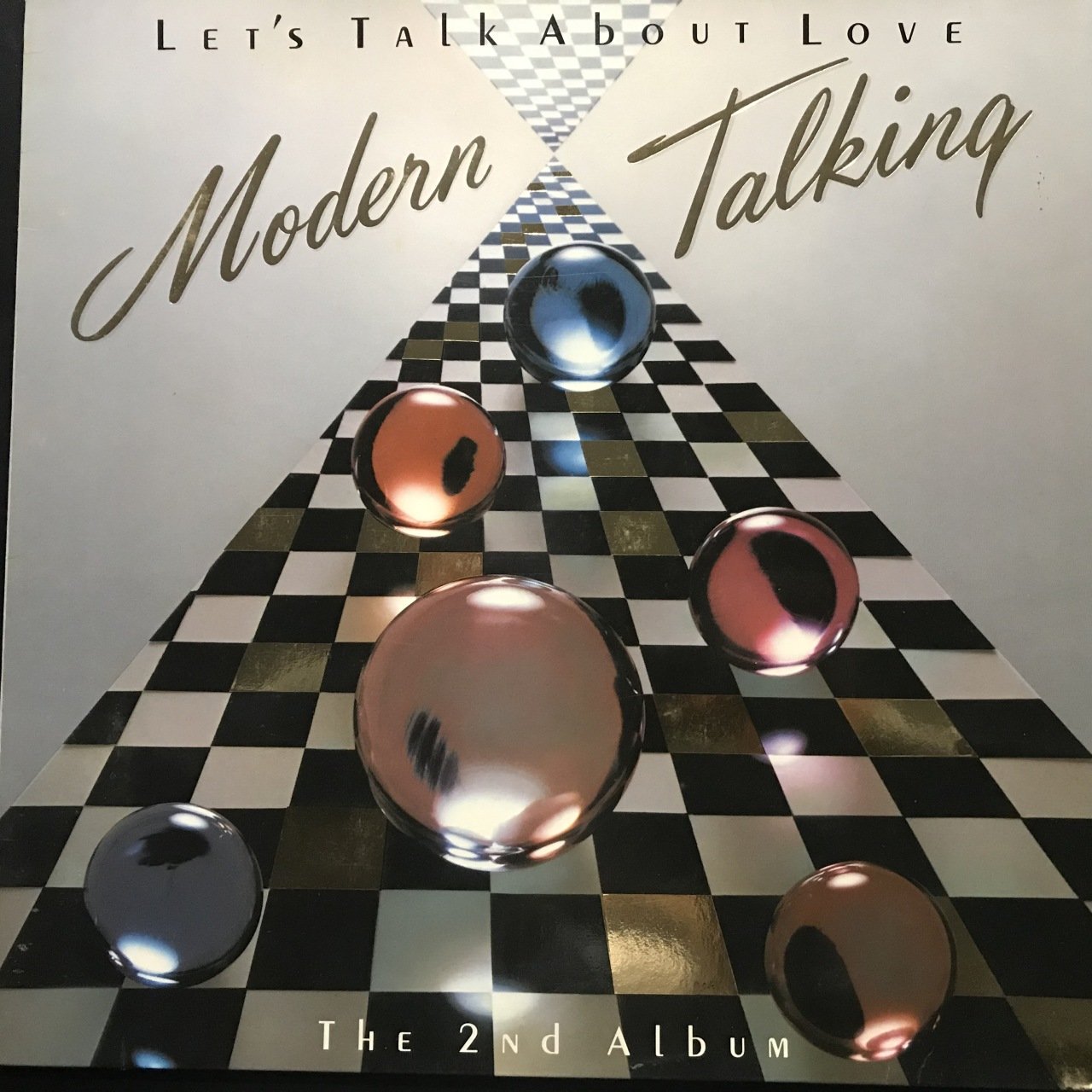 Modern Talking Let's Talk About Love The 2nd Album LP Plak