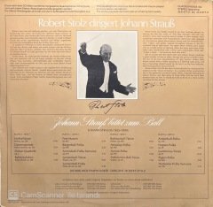 Robert Stolz Johann Strauss Bittet Zum Ball Double LP Klasik Plak