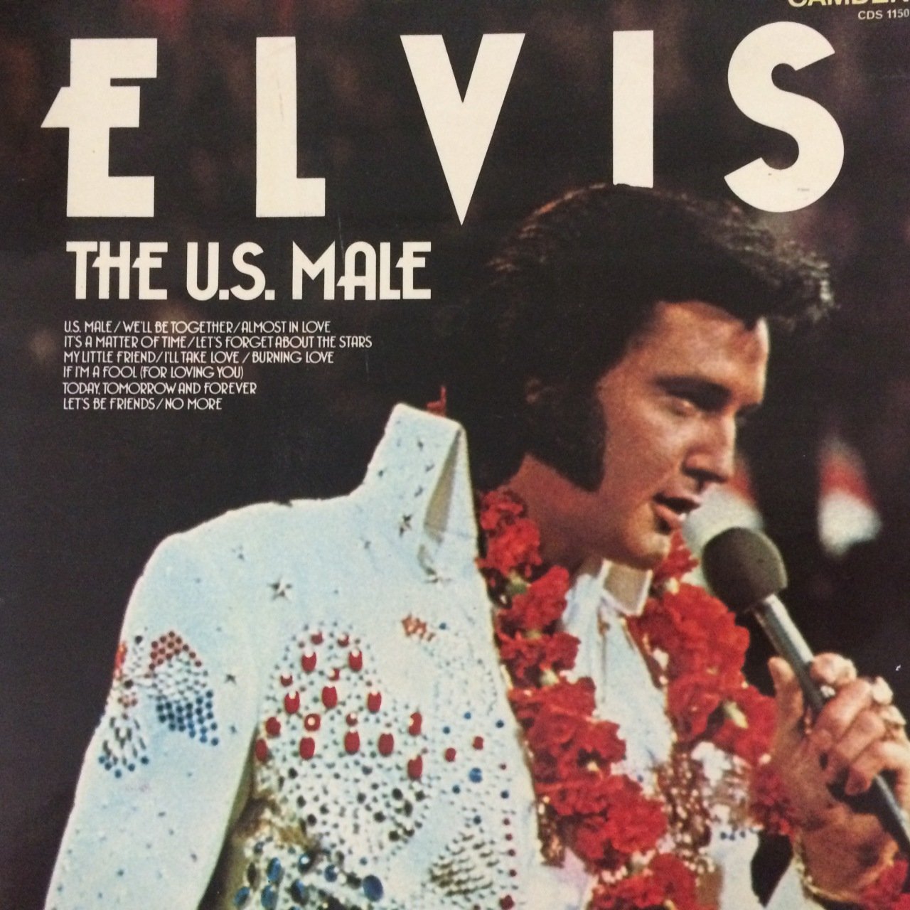 Elvis Presley The U.S. Male  LP Plak