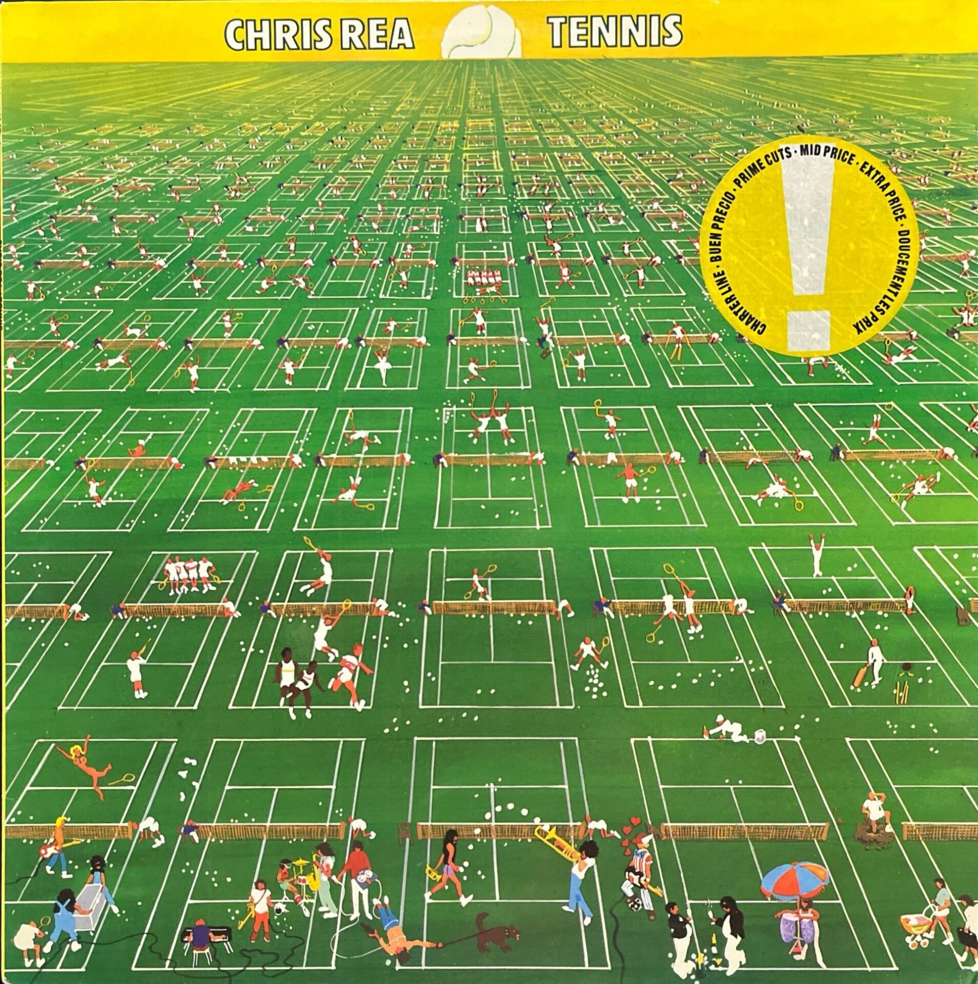 Chris Rea Tennis LP Plak