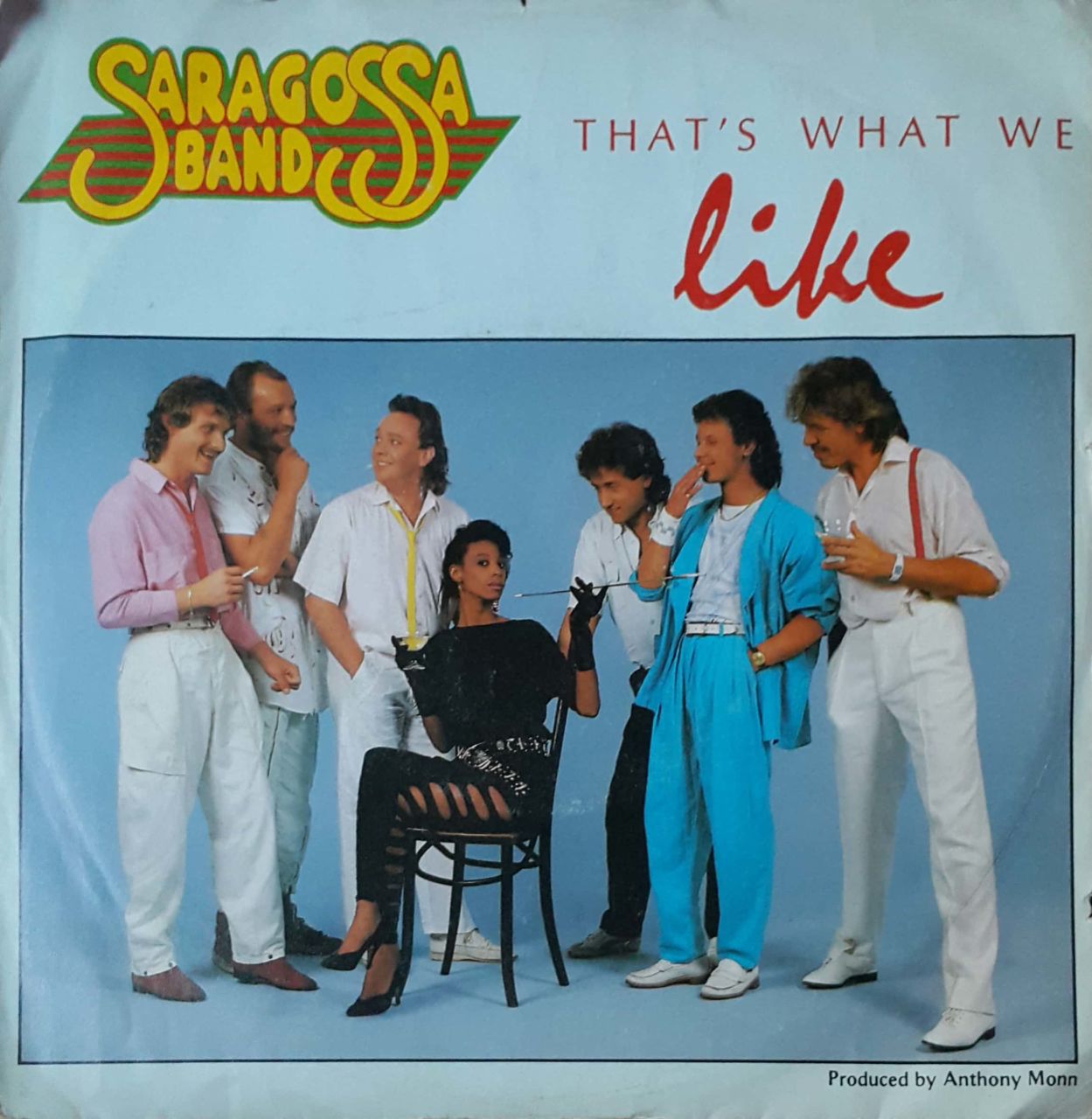 Saragossa Band That's What We Like 45lik Plak