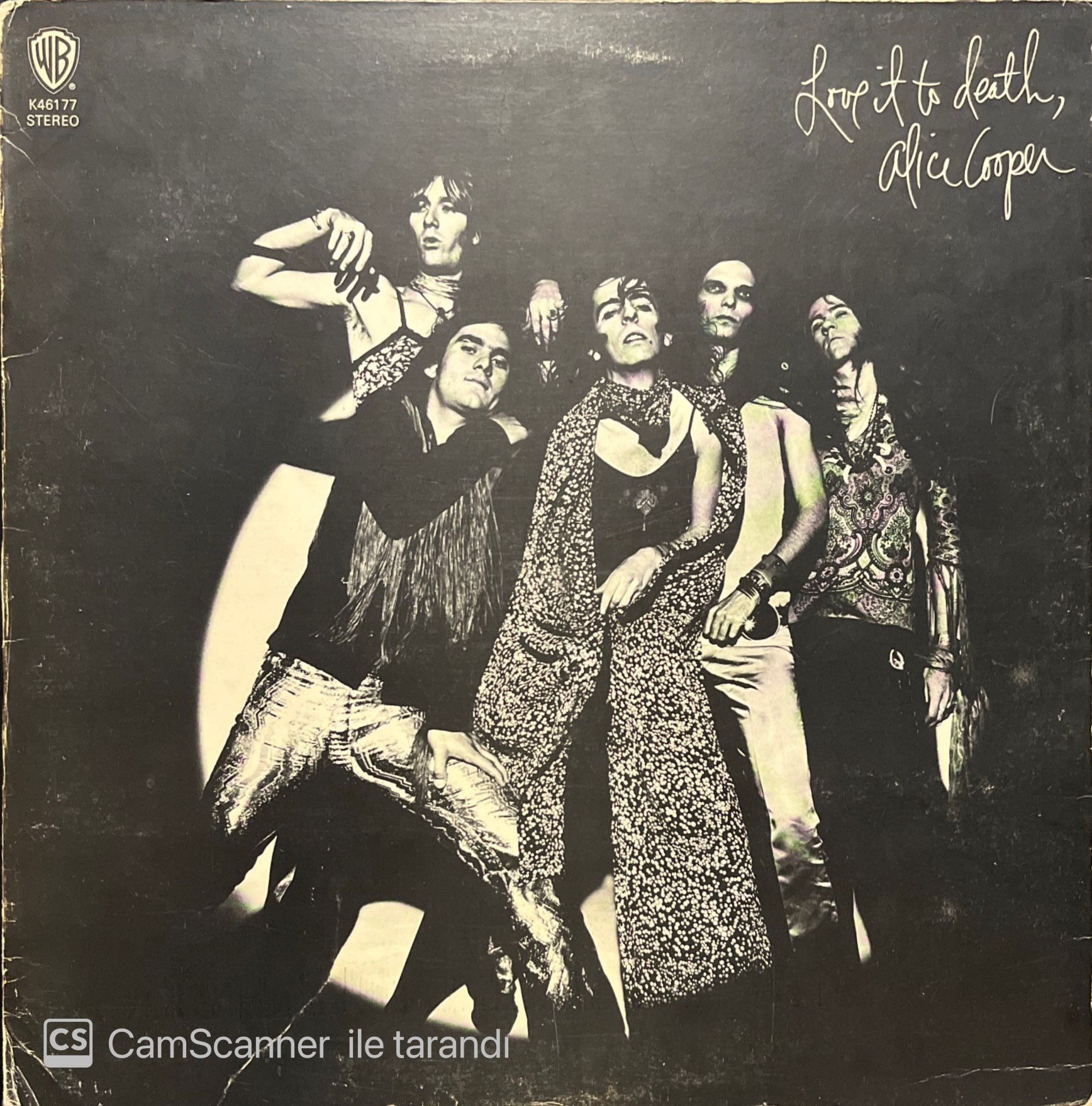 Alice Cooper Love It To Death LP Plak