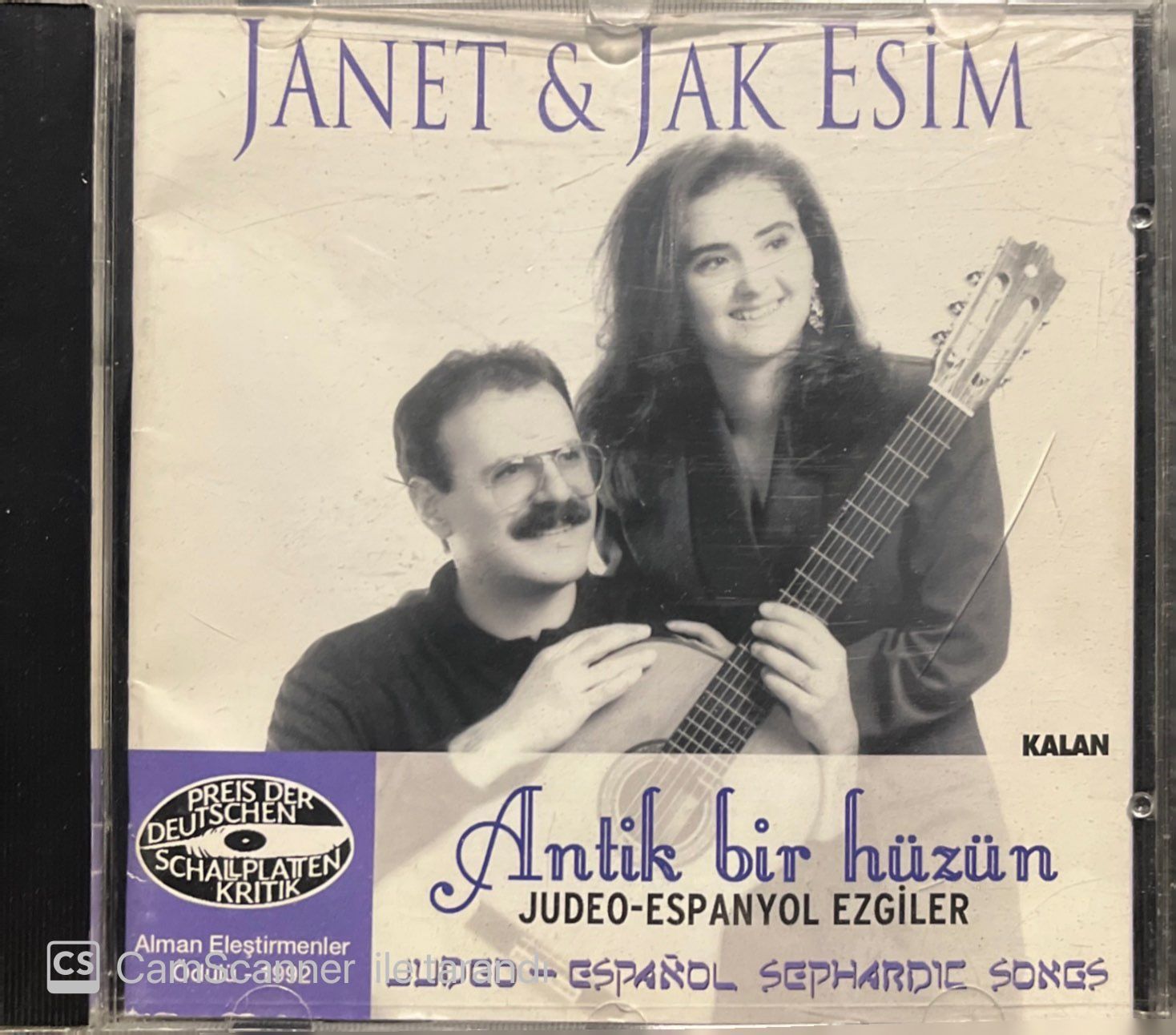 Janet & Jak Esim Antik Bir Hüzün CD