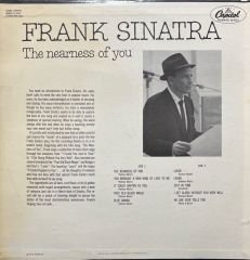 Frank Sinatra The Nearness Of You LP Plak
