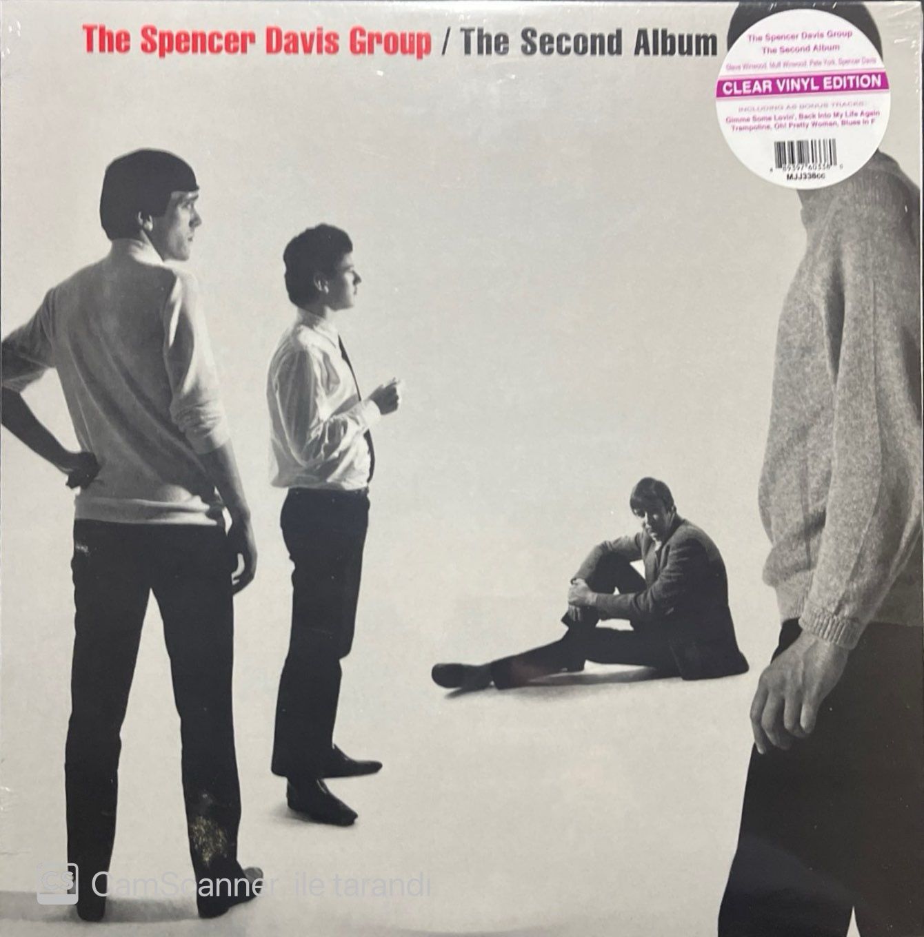 The Spencer Davis Group The Second Album Limited Edition Clear Vinyl Edition LP Plak