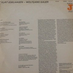 Kurt Edelhagen & Wolfgang Sauer LP Plak