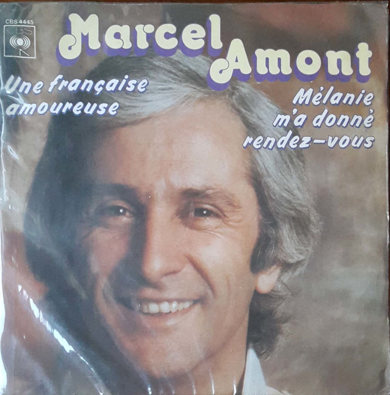 Marcel Amont Une Française Amoureuse 45lik Plak