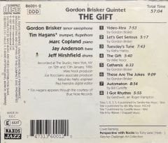 CD Gordon Brisker Quintet The Gift CD