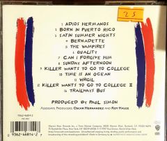 Paul Simon Song From The Capeman CD