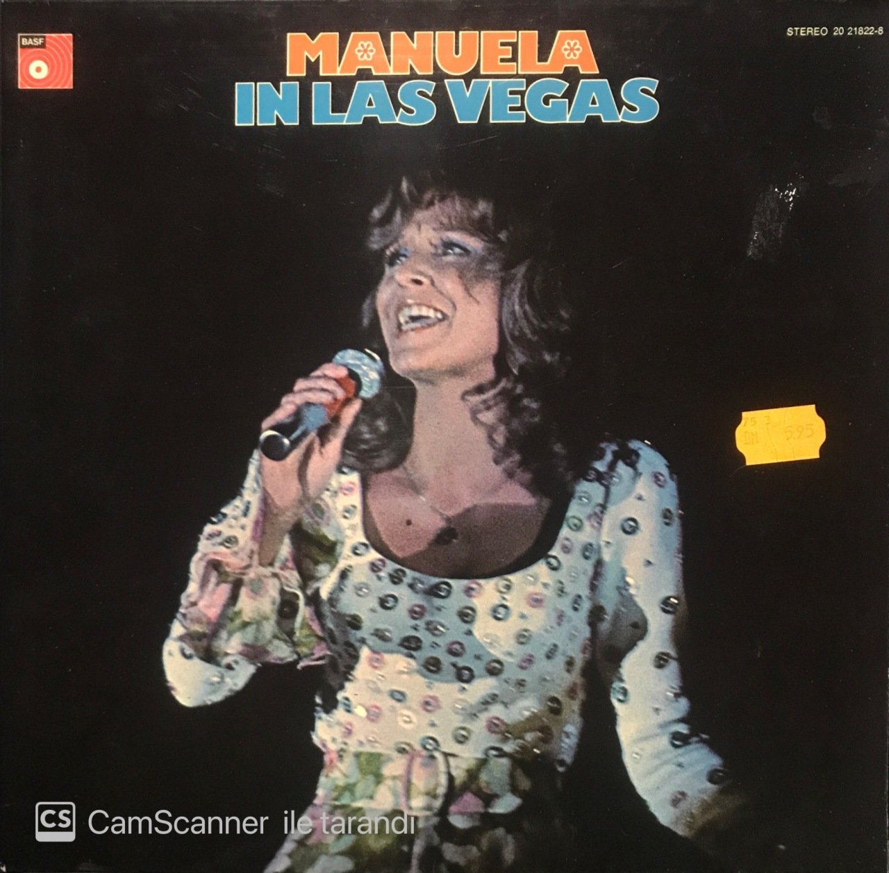 Manuela In Las Vegas LP Plak