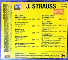 J.Strauss An der schönen blauen donau The Blue Danube CD