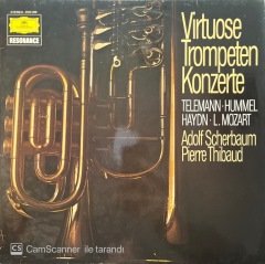 Virtuose Trompoten Konzerte LP Klasik Plak