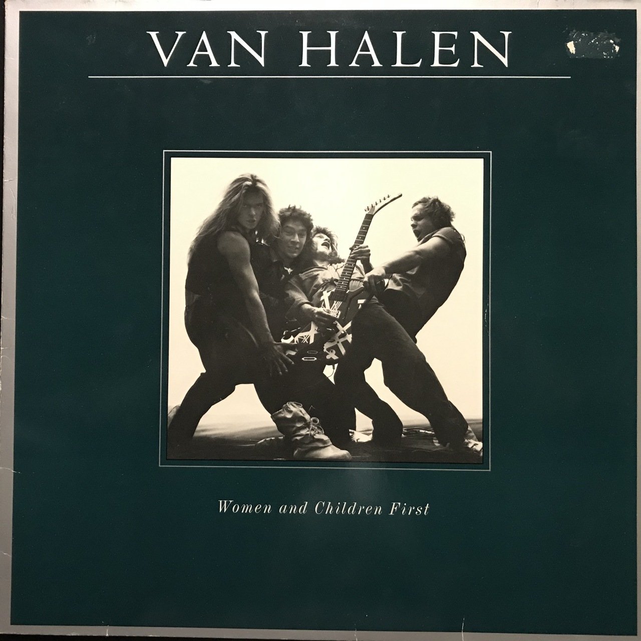 Van Hallen Woman And Children First LP Plak