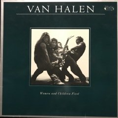 Van Hallen Woman And Children First LP Plak
