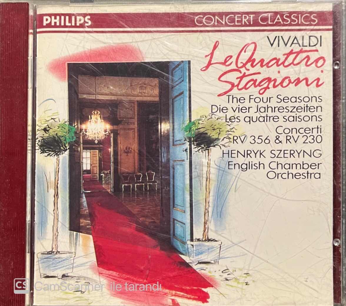 Vivaldi Le Quattro Stagioni Classic CD