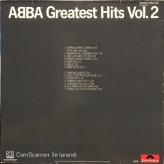 Abba Greatest Hits Vol. 2 LP Plak