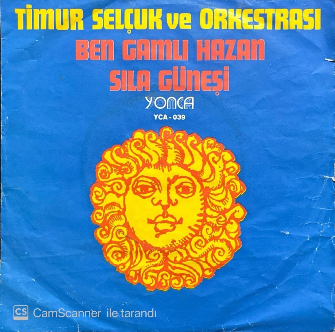 Timur Selçuk Sıla Güneşi 45lik Plak