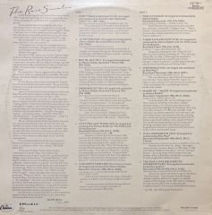 Frank Sinatra The Rare Sinatra LP Plak