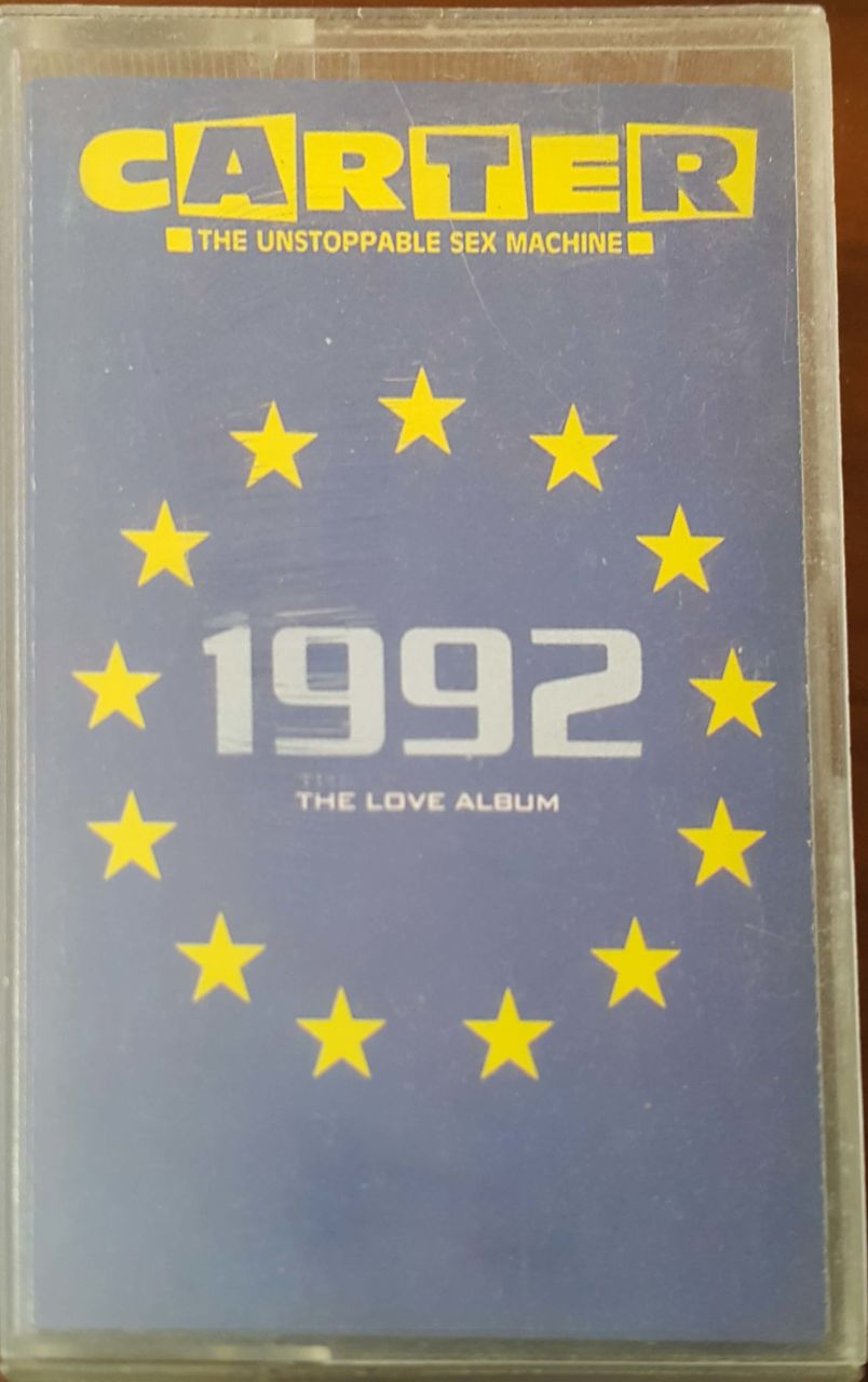 Carter 1992 The Love Album Kaset