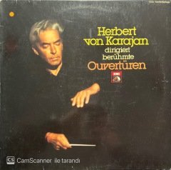 Herbert Von Karajan Drigiert Berühmte Ouvertüren LP Klasik Plak