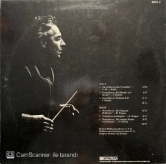 Herbert Von Karajan Drigiert Berühmte Ouvertüren LP Klasik Plak